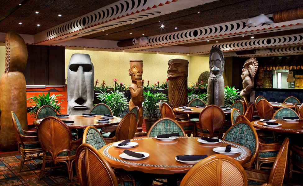 Disney's 'Ohana restaurant interior